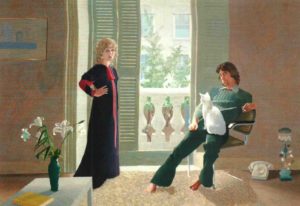 Mr and Mrs Clark and Percy 1970 David Hockney Tate Britain