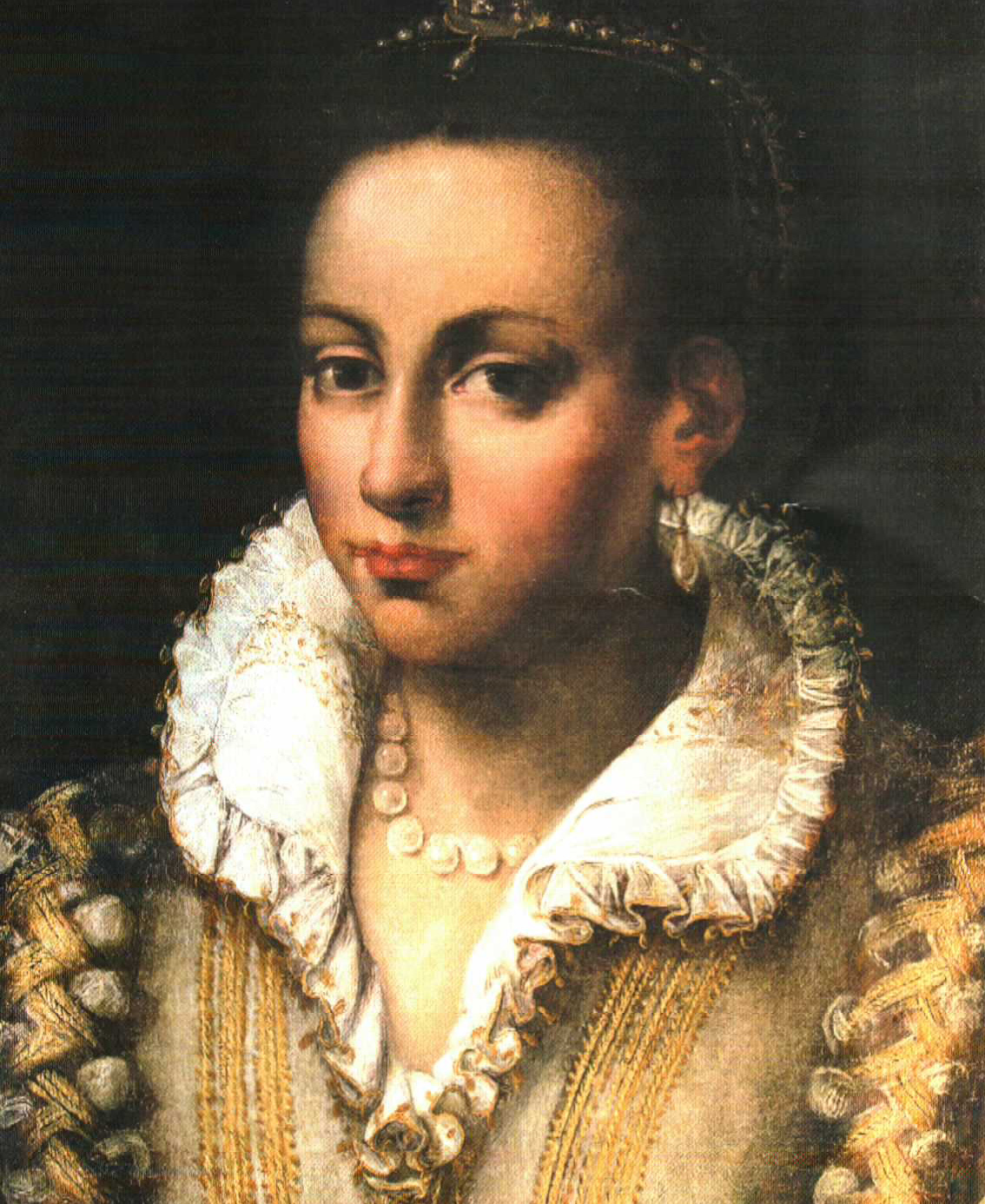 Sofonisba Anguissola 1530 1620 Portrait d une dame de qualite