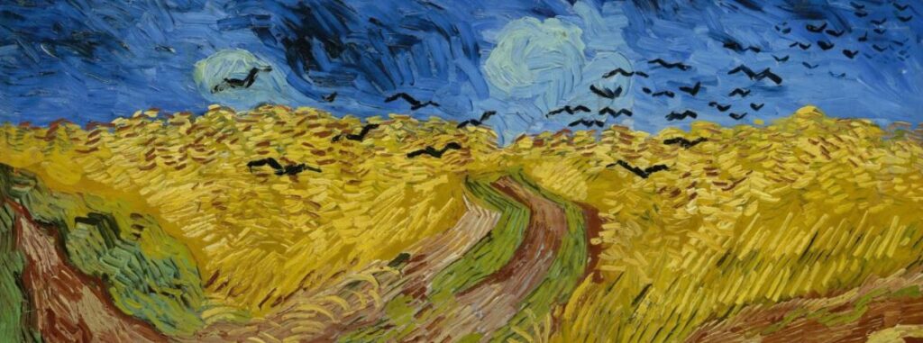 And that's basically how Vincent van Gogh achieved the wonderful works that we today admire and identify with so much.